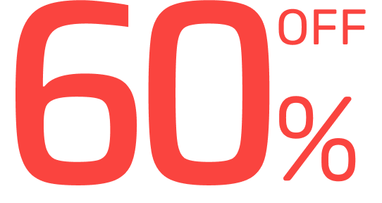 60% OFF