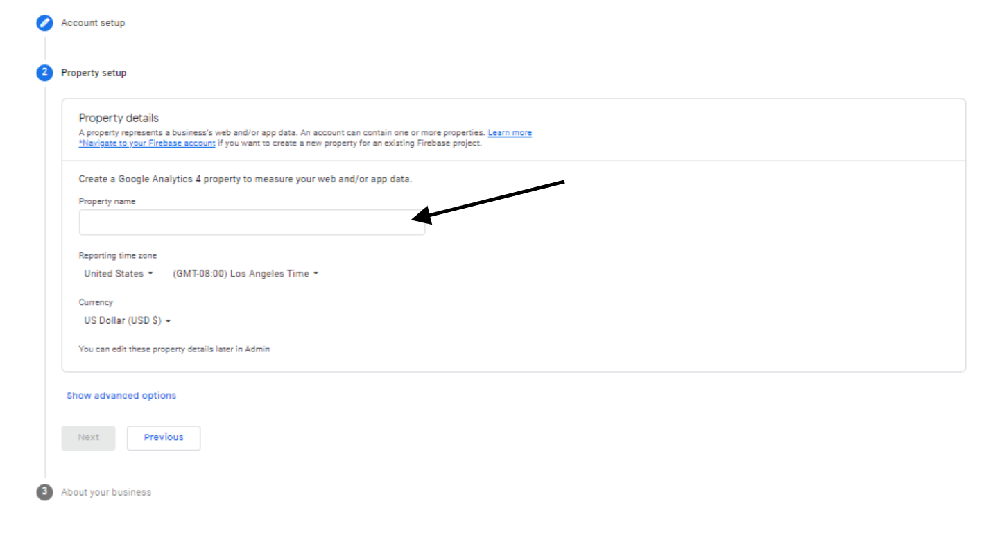 Add Google Analytics to Website Step2