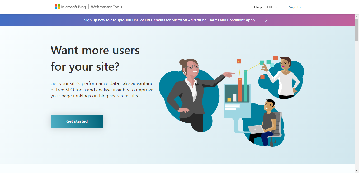 Bing Webmaster Tools