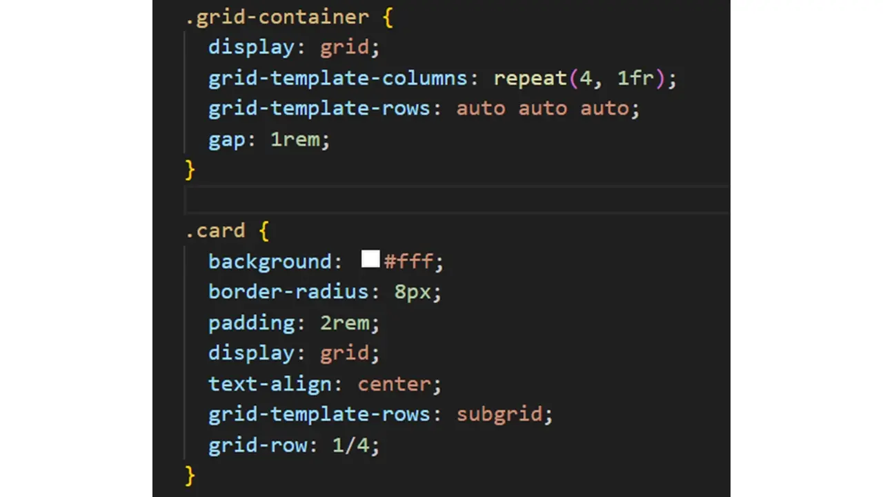 CSS rule