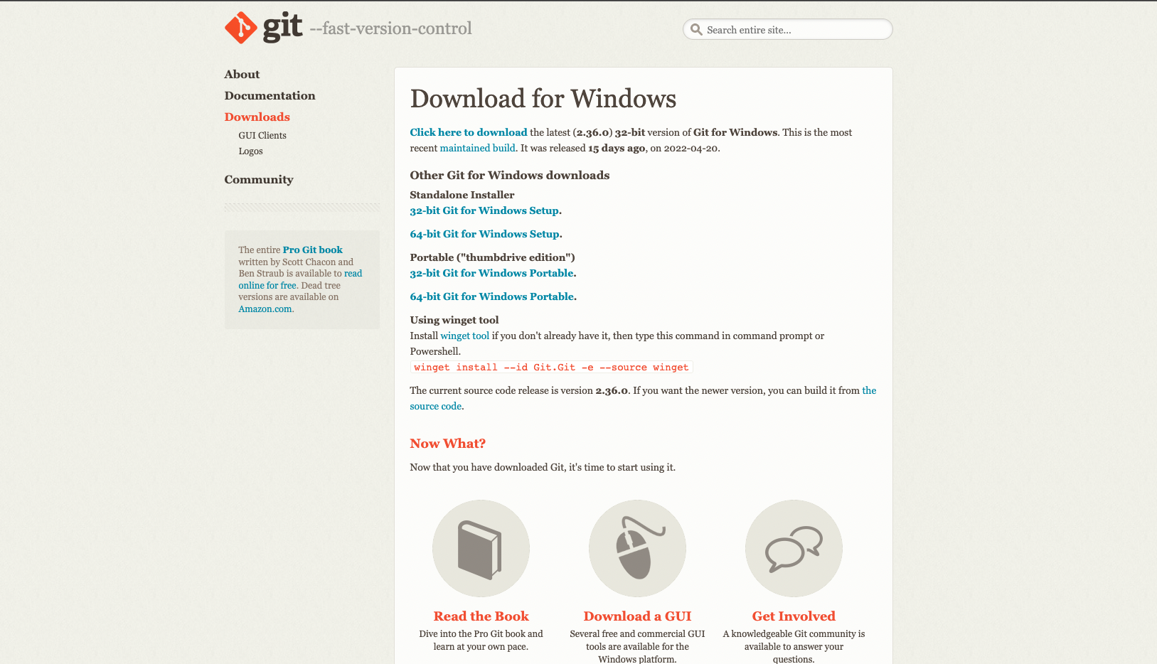 Download Git for Windows