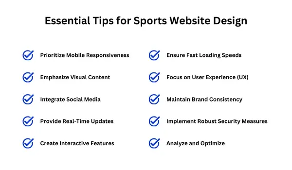 Essential Tips for Sports Website Design