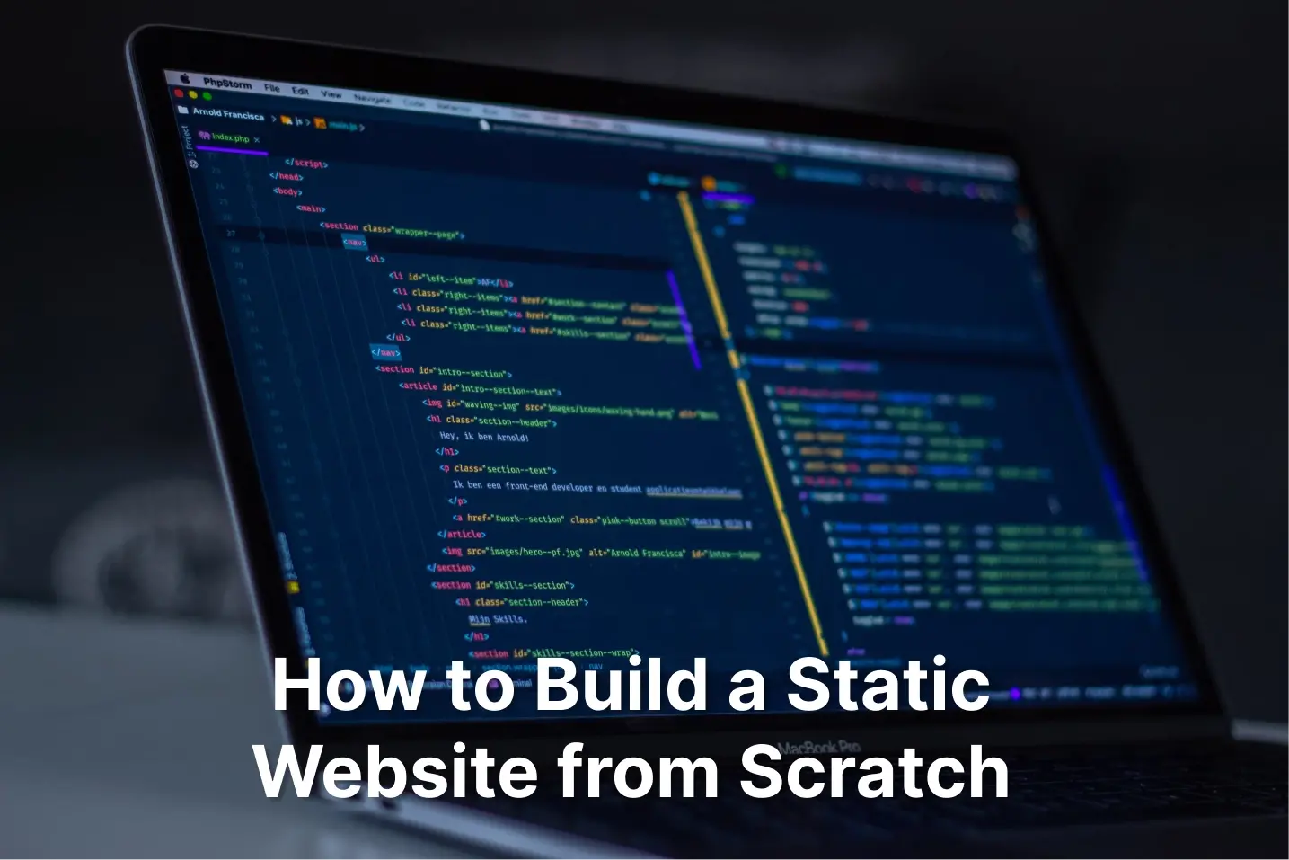 How to Make A Static Site from Scratch