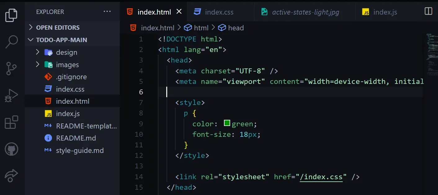 Inline Styling