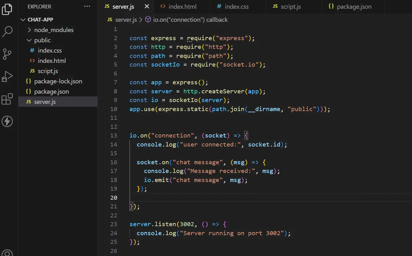Integrate Socket.io