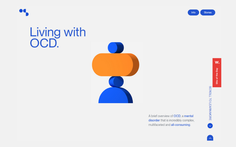 living with OCD banner