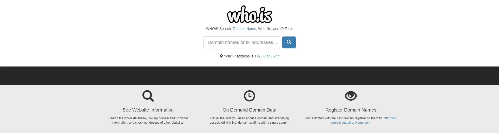IP WHOIS Lookup Tool - Find IP Address Owner Information