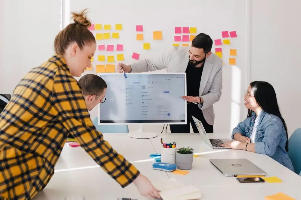 Marketing Team Working Together