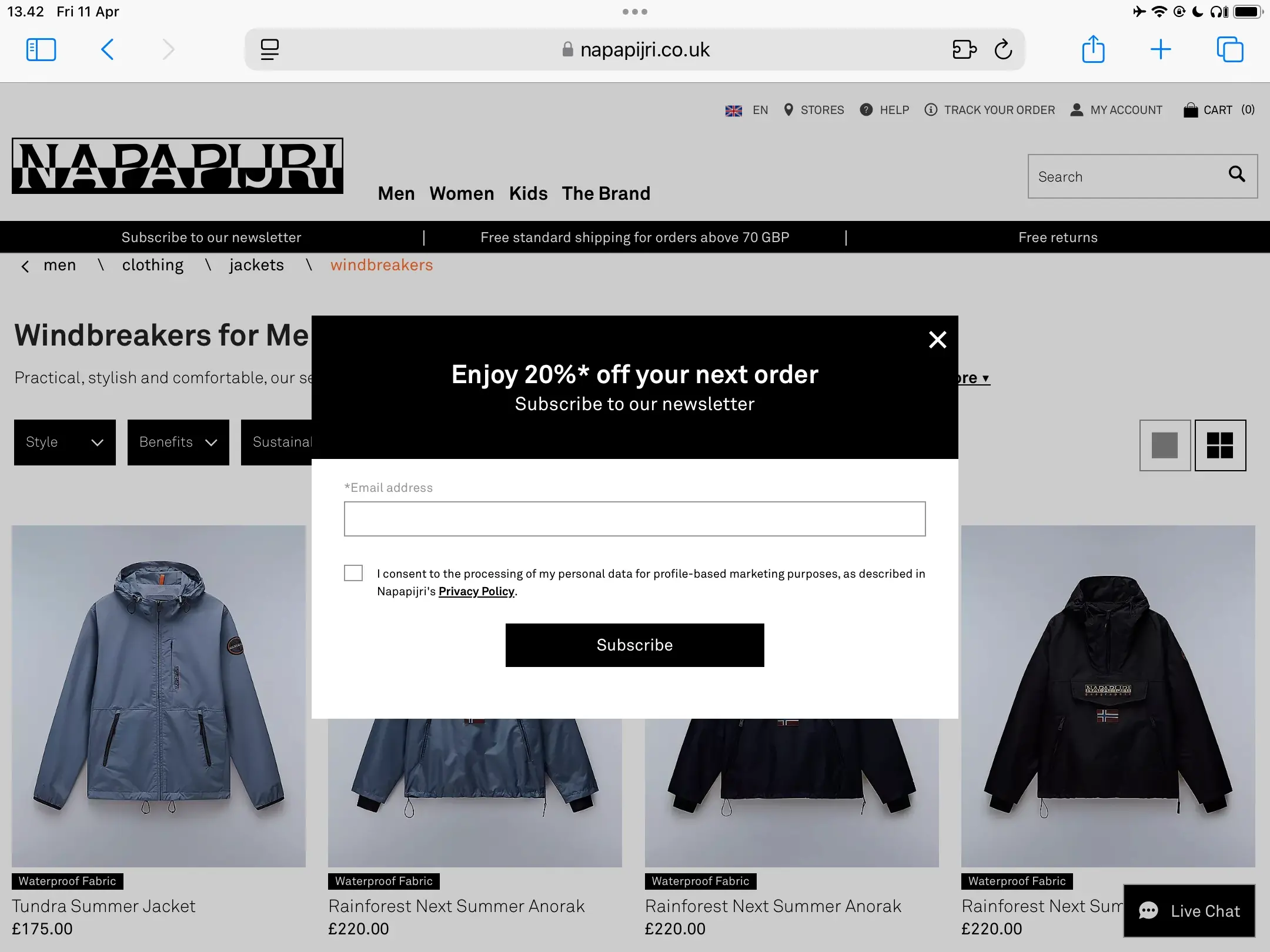 Mobile Optimized Store
