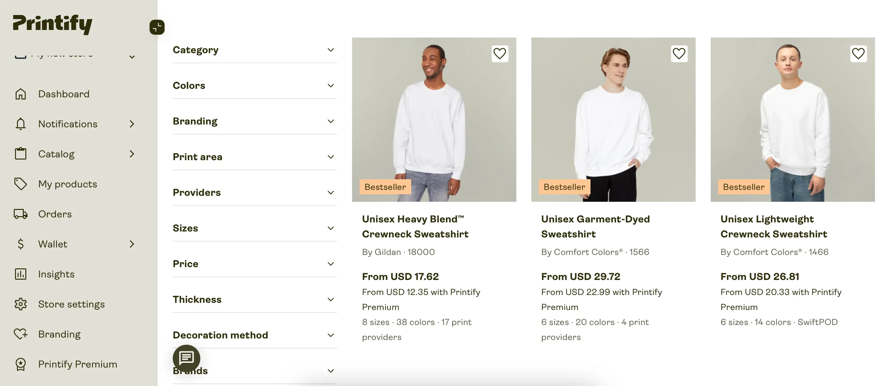 Printify Products