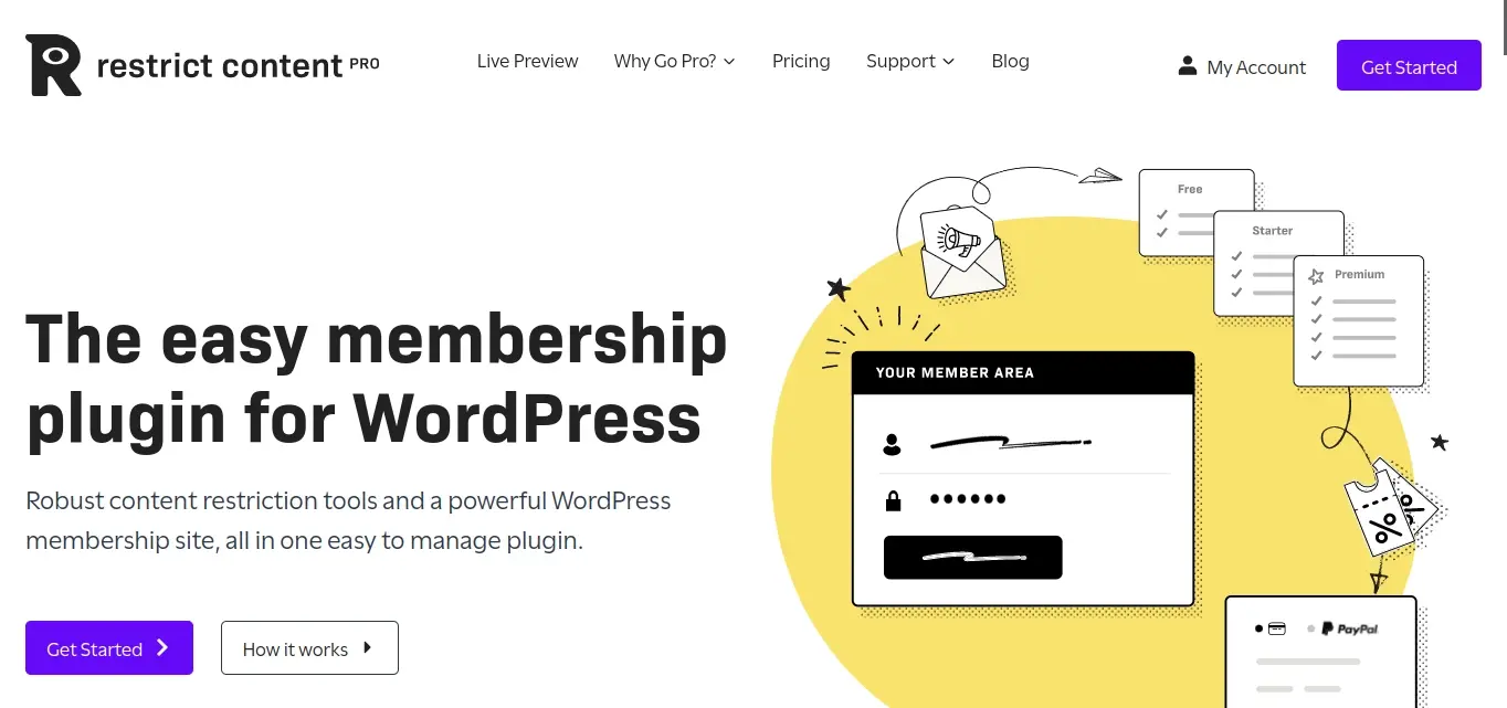 Restrict Content on WordPress