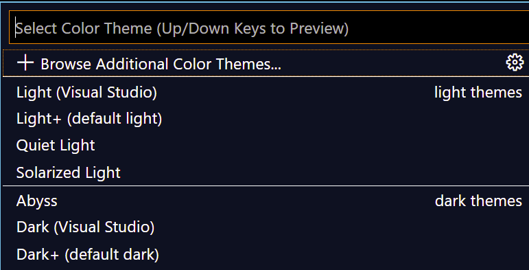 Step 3 to Set up Your Vs Code Themes