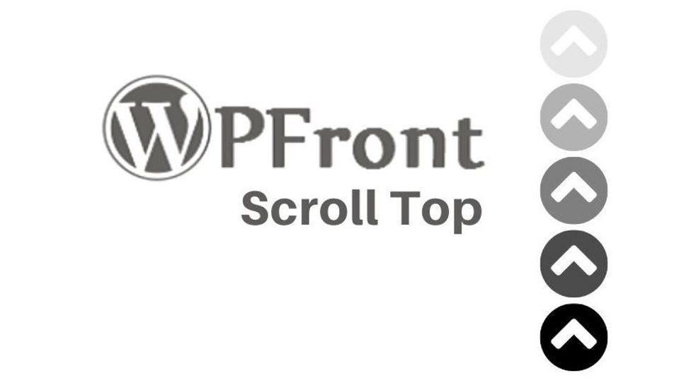 WPFront Scroll Top
