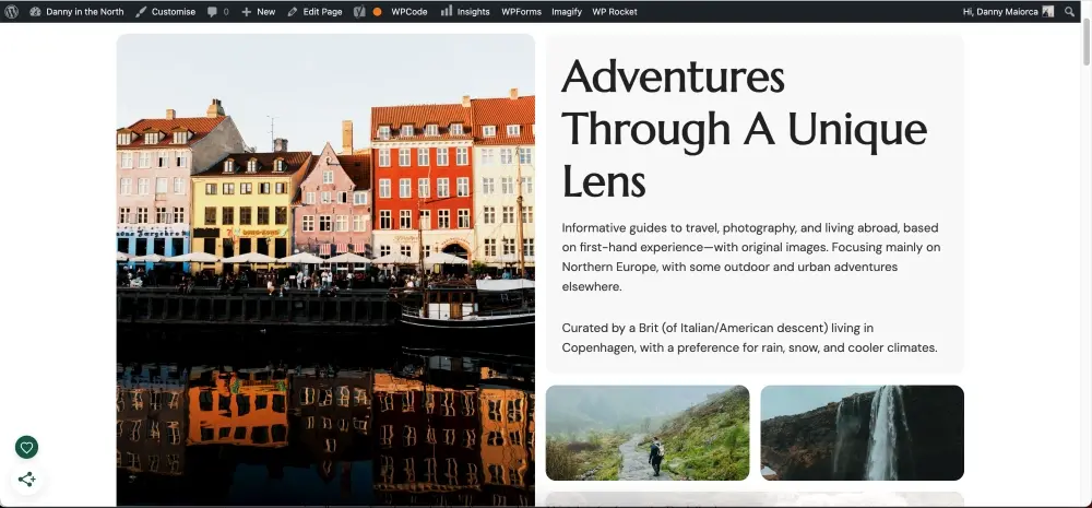 Website Homepage