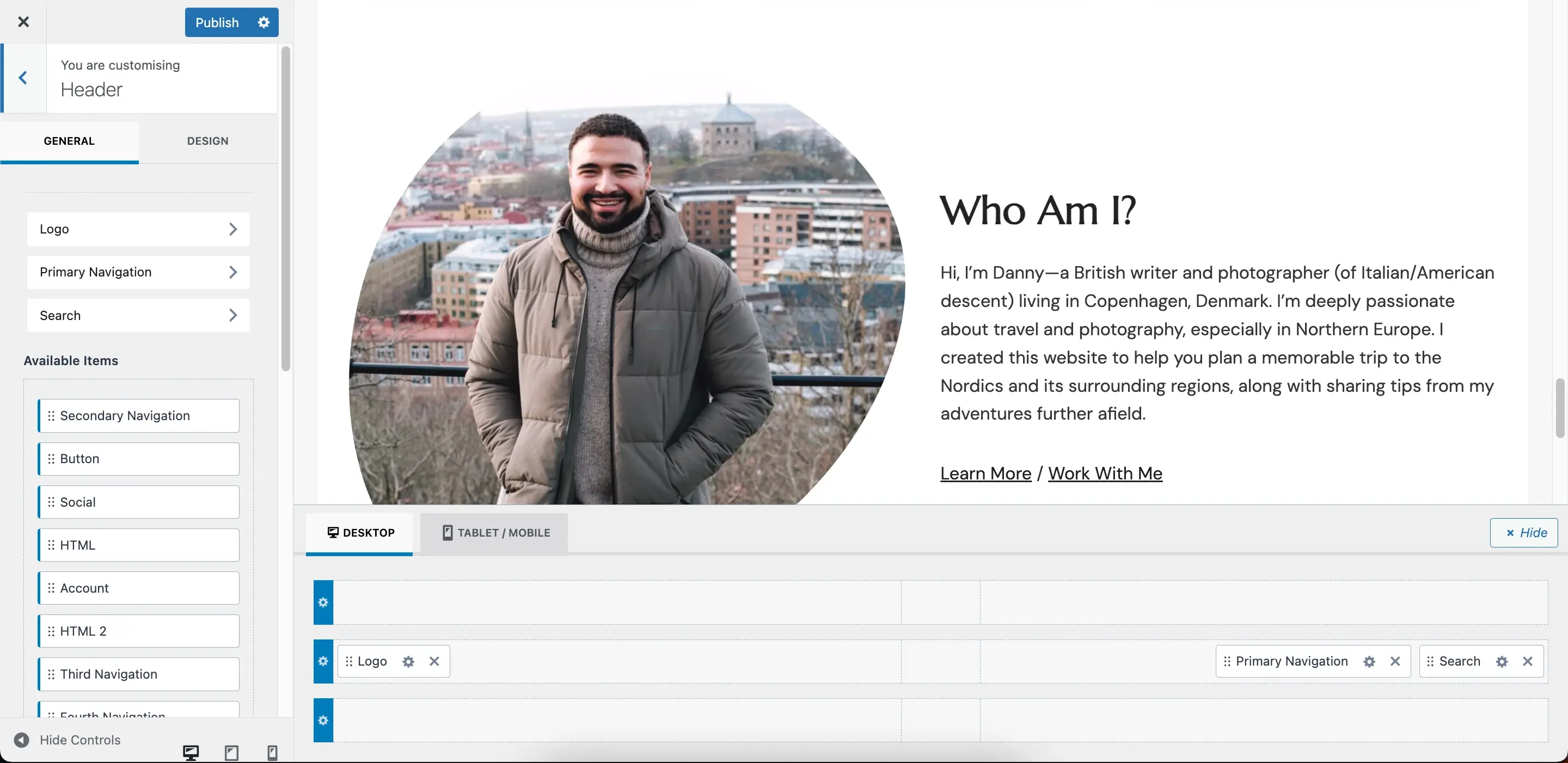 WordPress Theme Customization