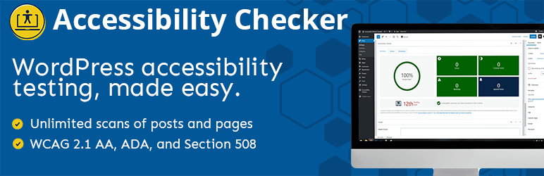 accessibility checker banner