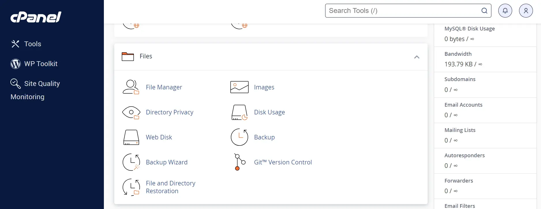 cPanel