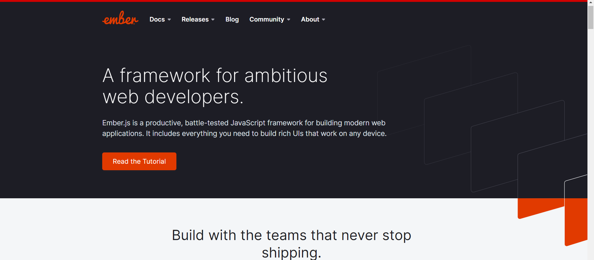 Ember Js banner