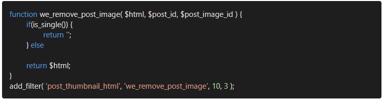 php function