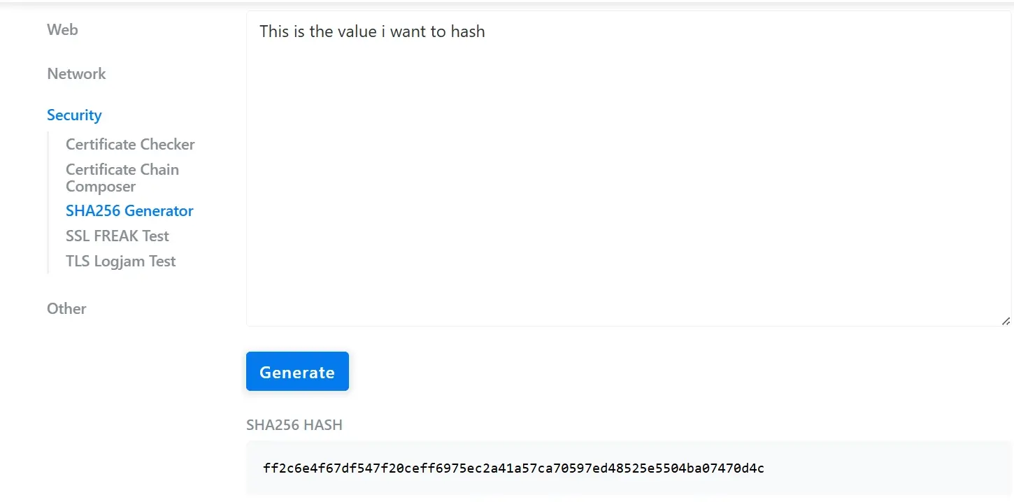 Online generator
