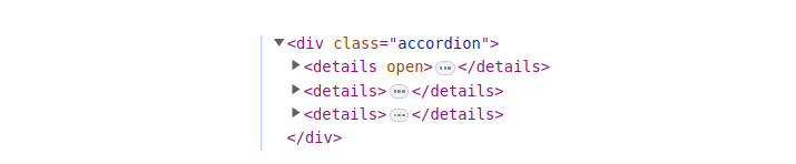 overview of the open attribute
