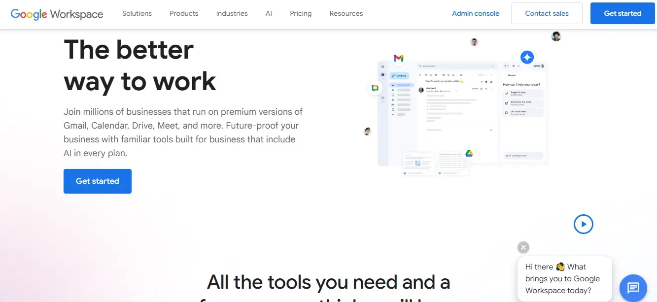 screenshot-google-workspace-frontpage