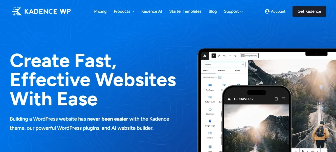 Kadence Theme