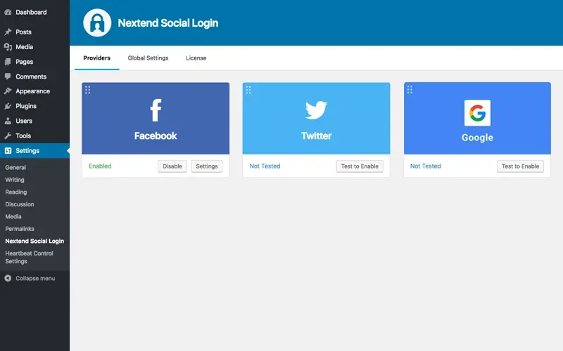 Screenshot nextend