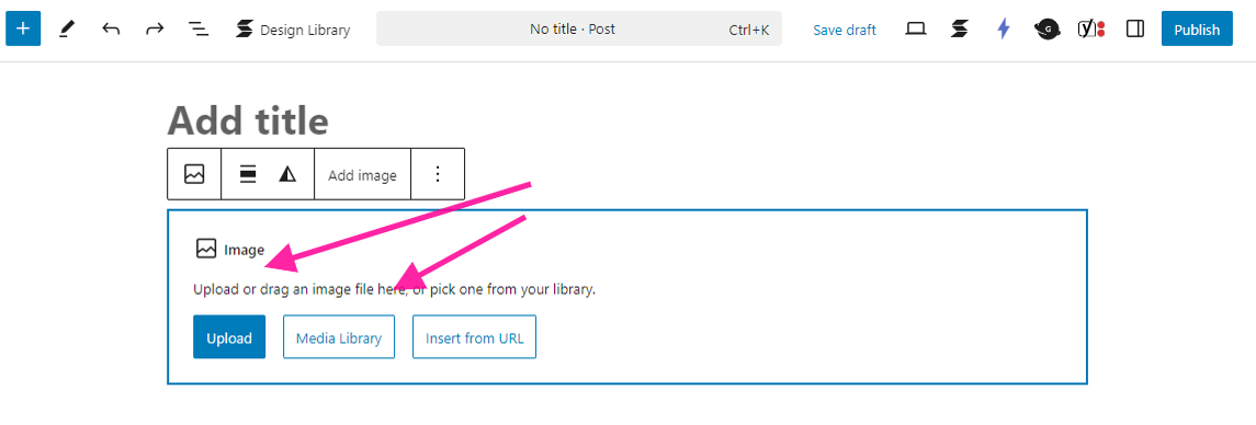 wordpress media library add new