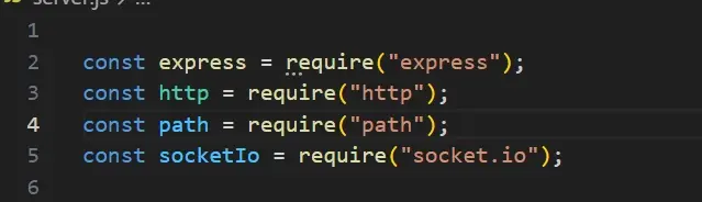 server.js file