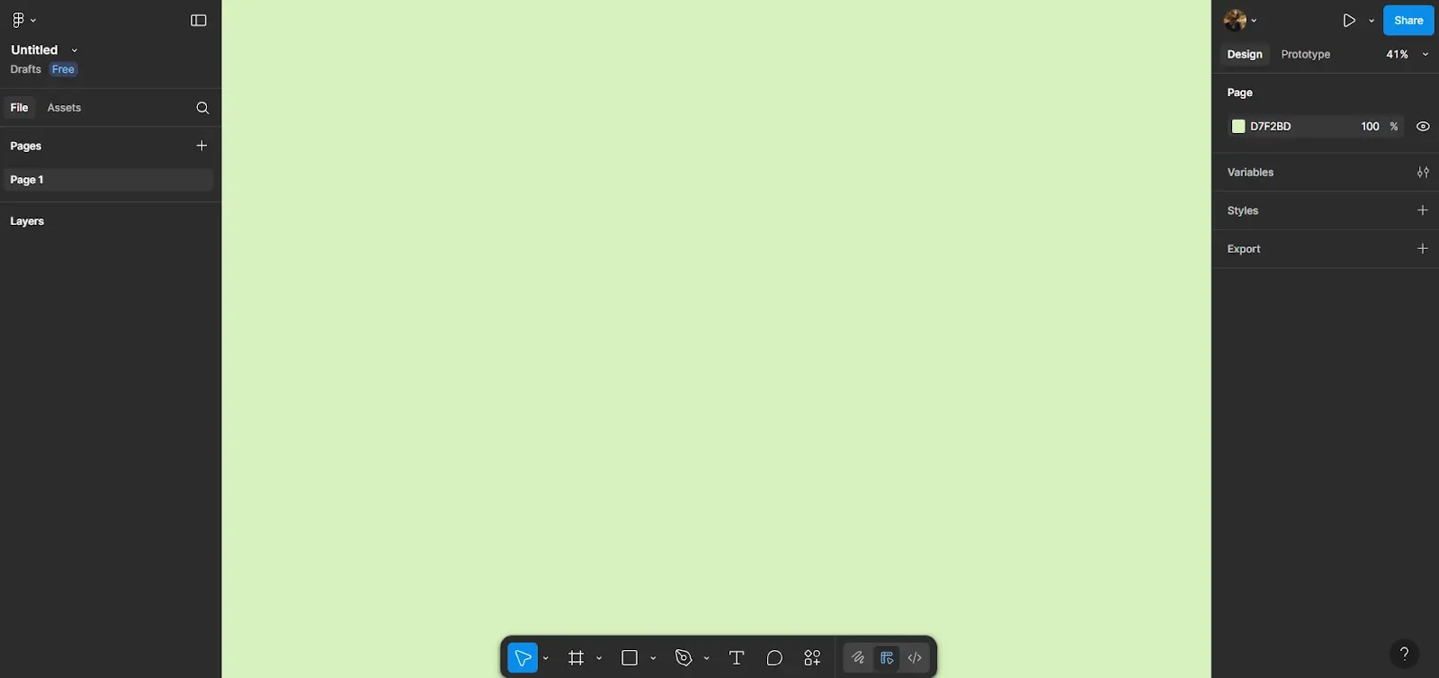 Show or Hide the Figma UI
