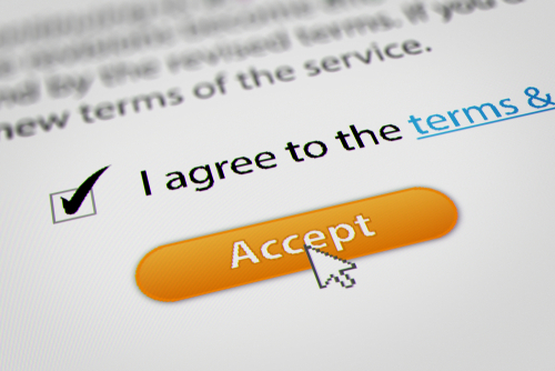 Typical Sections of Terms of Use on Website