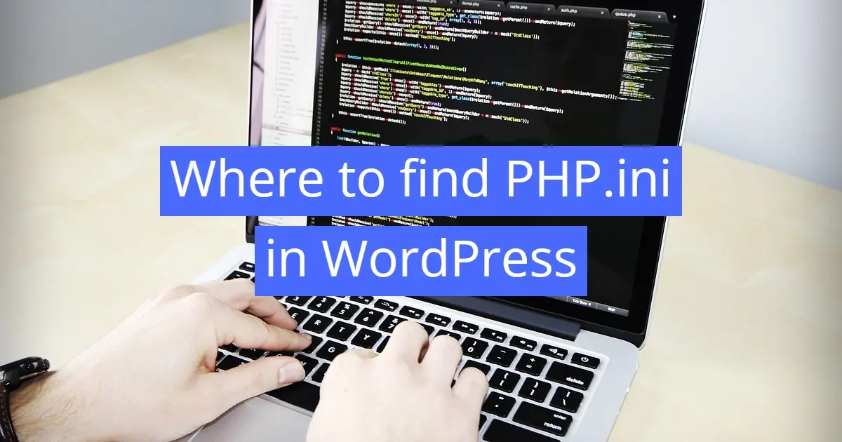 Where to find PHP.ini in WordPress